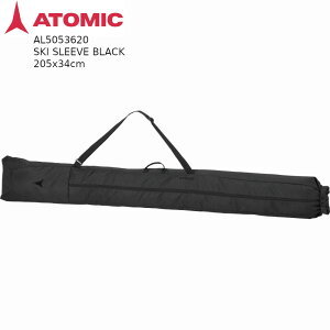 Ag~bN XL[P[X 2026 ATOMIC SKI SLEEVE BLACK 205x34cm X[u ubN XL[obO
