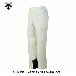 デサント スキーウェア 2024 DESCENTE S.I.O INSULATED PANTS DWUWJD55 ルミナスWhite パンツ 即納品 中綿入り