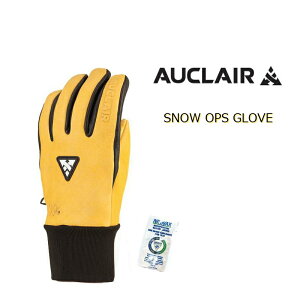 I[NA[ O[u Auclair SNOW OPS GLOVE 2J068 Black Gold {v 5{w  JifBA hbNXt