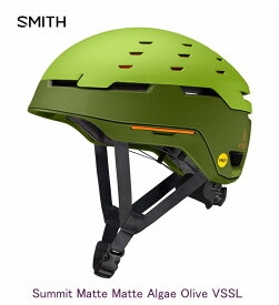 スミス スノーヘルメット 2023 SMITH Summit サミット Matte Algae Olive VSSL MIPS US ミップス