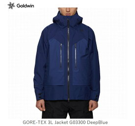 ゴールドウイン スキーウェア 2024 GOLDWIN GORE-TEX 3L Jacket G03300 DeepBlue メンズ ジャケット ゴアテックス
