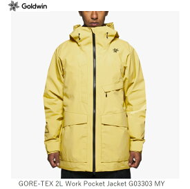 ゴールドウイン スキーウェア 2024 GOLDWIN GORE-TEX 2L Work Pocket Jkt G03303 MY メンズ ジャケット ゴアテックス