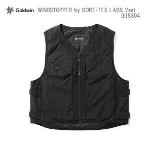 S[hEC 2026 GOLDWIN WIND STOPPER by Gore-Tex LABS VEST BLACK G15304 Y WPbg xXg