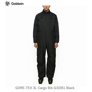 ynƍՊԌzS[hEC XL[EFA 2024 GOLDWIN GORE-TEX 3L Cargo Bib G33351 BK Y pc Ȃ