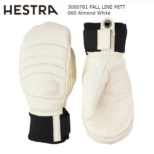 �w�X�g�� �O���[�u HESTRA FALL LINE MITT 060 Almond White �t�H�[�����C�� �X�L�[ �~�g�� �t�����U�[ ���O�� ���C�i�[