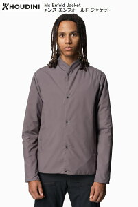 �t�[�f�B�j HOUDINI Ms Enfold Jacket G61 Purple Gray 208794 �����Y �G���t�H�[���h �W���P�b�g �A�E�g�h�A �v���}���t�g