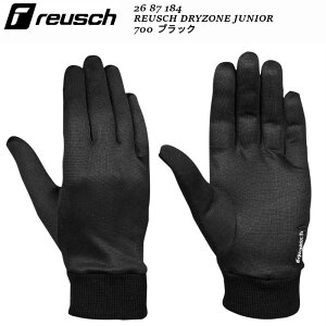 CbV Ci[O[u REUSCH DRYZONE JUNIOR INNER GLOVE Black hC][ WjA ubN ʋC