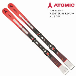 アトミック 2023 ATOMIC REDSTER S9 REVO + X12 GW レッドスター 基礎 小回り レース 22 23 ビンディングセット