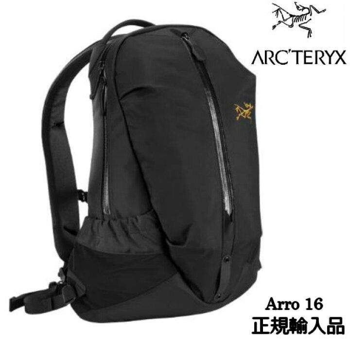 楽天市場 アークテリクス 国内正規品 Arc Teryx Arro16 Black アロー16 バックパック タウンユース 通勤バック 16l 正規輸入 品 All Mtn Sports Doing 楽天市場店