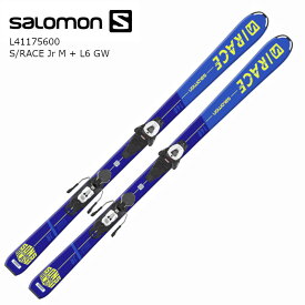サロモン 2021 2022 SALOMON S/RACE Jr M + L6 GW スキー ジュニア 初級