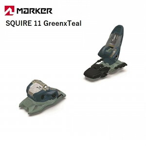 マーカー ビンディング 2024 MARKER SQUIRE 11 100mm GREEN TEAL スクワイヤ フリーライド フリースタイル