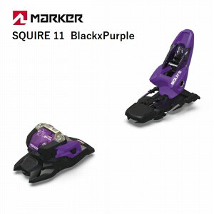 �}�[�J�[ �r���f�B���O 2025 MARKER SQUIRE 11 100mm BLACK PURPLE �X�N���C�� �t���[���C�h �t���[�X�^�C��