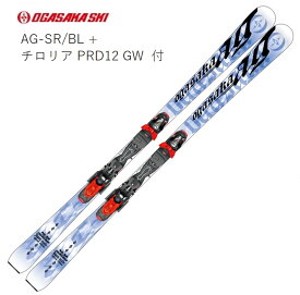 オガサカ スキー板 2024 OGASAKA AG-SR/BL + PRD12GW サマースキー マットスキー ピスラボ ステンレスソール プラスノー アストロマット