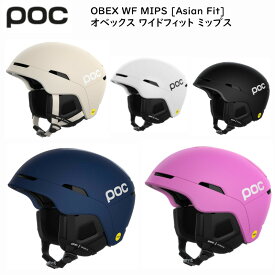 ポック ヘルメット 2024 POC OBEX WF MIPS ASIAN FIT オベックス ミップス ブラック アジアンフィット スキー スノーボード