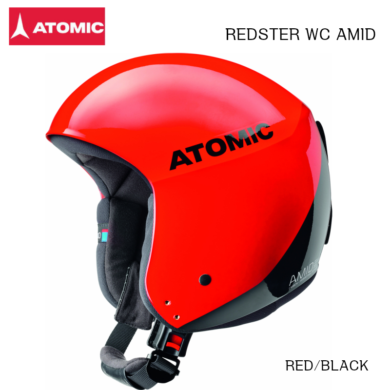 アトミック Atomic レーシング ヘルメット FIS対応 S(53-55) - スキー 
