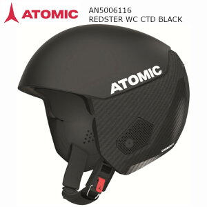 アトミック ヘルメット 2023 ATOMIC REDSTER WC CTD BLACK ブラック スキー レーシング カーボン FIS認証