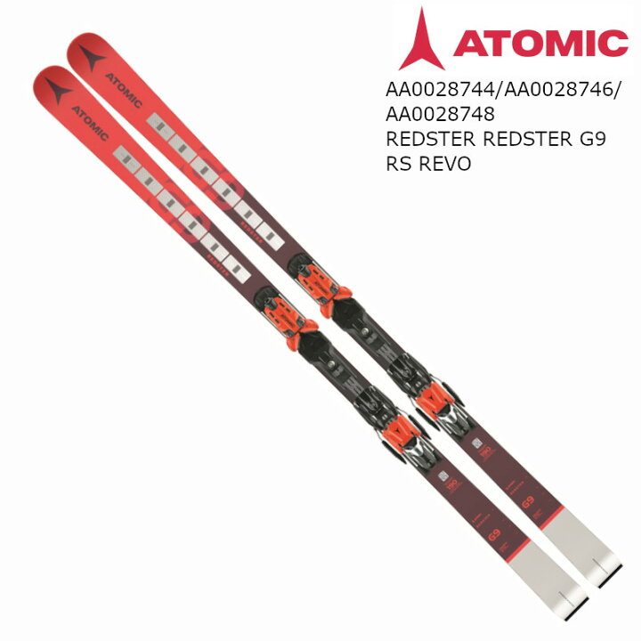 楽天市場】アトミック 2022 ATOMIC REDSTER G9 RS REVO Red 176cm + 