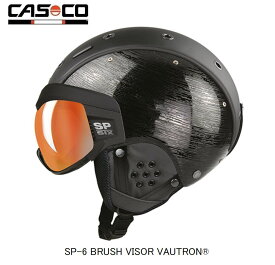 カスコ CASCO SP-6 BRUSH VISOR VAUTRON スノー ヘルメット バイザー付