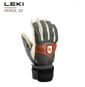 L LEKI PATROL 3D Graphite Off white Maron v5{w gK[VXe