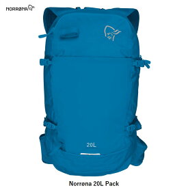 ノローナ バックパック NORRONA NORRONA 20L PACK Mykonos Blue パック トレッキング アウトドア ハイキング バックカントリー