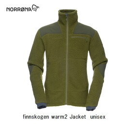 ノローナ NORRONA finnskogen warm2 Jacket M/W ユニセックス フィンスコーゲン ウォームツー ジャケット Light Green
