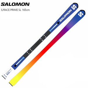サロモン スキー板 2024 SALOMON S/RACE PRIME SL 165 レーシング スラローム 技術選 スキーのみ
