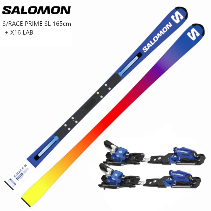 楽天市場】サロモン スキー板 2024 SALOMON S/RACE PRIME SL 165 12m + 