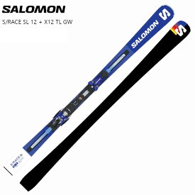 サロモン スキー板 2024 SALOMON S/RACE SL 12 + X12 TL GW レーシング スラローム ショート ビンディングセット