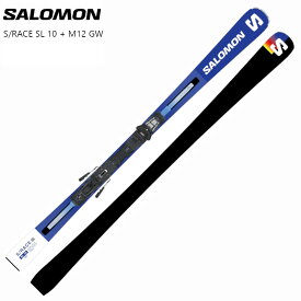 サロモン スキー板 2024 SALOMON S/RACE SL 10 + M12 GW F80 レーシング スラローム ショート ビンディングセット