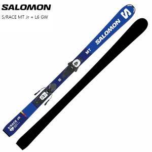サロモン スキー板 2024 SALOMON S/RACE MT Jr + L6 GW J2 80 ジュニア キッズ レース スピード ビンディングセット
