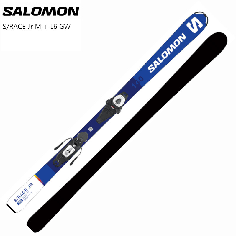 楽天市場】サロモン スキー板 2024 SALOMON S/RACE Jr M + L6 GW J2 80 