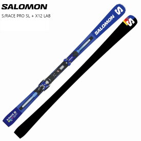 サロモン スキー板 2024 SALOMON S/RACE SL PRO + X12 Lab レーシング スラローム ショート ビンディングセット