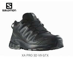 �T������ �g���C�������j���O�V���[�Y SALOMON XA PRO 3D V9 GTX BlackPhantomPewter �S�A�e�b�N�X �A�E�g�h�A L47270100