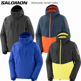 【楽天スーパーセール期間限定大特価】サロモン スキーウェア 2024 SALOMON HIGHLAND JACKET MEN ハイランド ジャケット メンズ