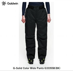 S[hEC XL[EFA 2023 2024 GOLDWIN G-Solid Color Wide Pants G33355B BK ubN Ypc