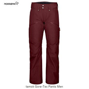 m[i NORRONA tamok Gore-Tex Pants Men Tawny Port ^bN SAebNX pc XL[ Xm{