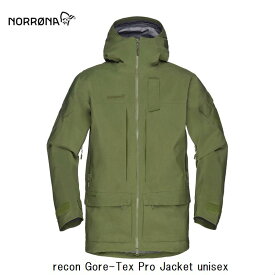 ノローナ NORRONA recon Gore-Tex Pro Jacket M/W ユニセックス リーコン ゴアテックス プロ ジャケット Forest Green