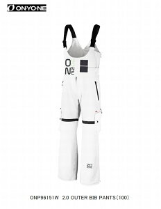 Il XL[EFA 2023 2024 ONYONE ONP96151W 2.0 OUTER BIB PANTS 100 WHITE Y fB[X ru pc