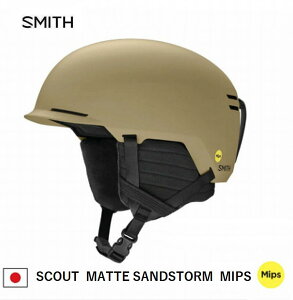 yyVX[p[Z[ԌzX~X wbg 2024 SMITH SCOUT MATTE SANDSTORM MIPS RC ASIAN FIT XL[ Xm{ ~bvX XJEg