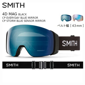 X~X S[O 2025 SMITH 4D MAG BLACK CP EVERYDAY BLUE MIRROR CP STORM BLUE SENSOR MIRROR o[hACrW S[O\bNt xg 43mm