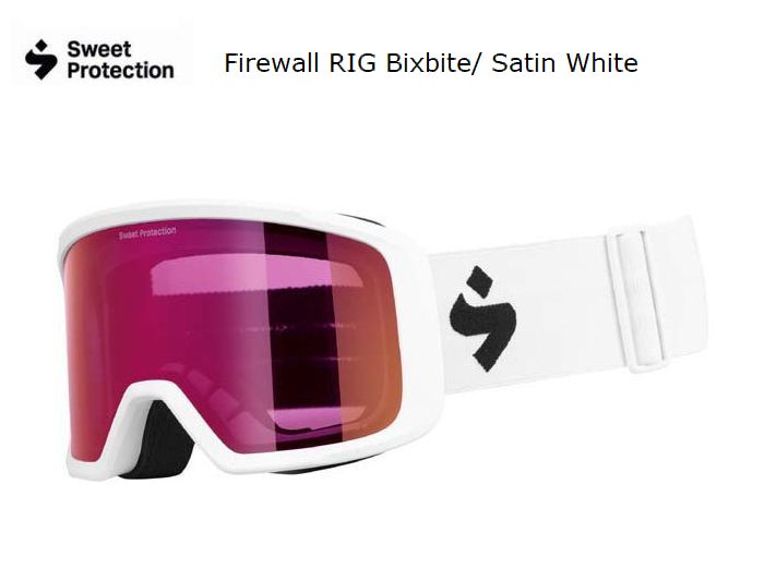 スウィートプロテクション SWEET PROTECTION Firewall RIG Bixbite/ Satin White ファイアウォール  スノーゴーグル スキー | All Mtn Sports Doing 楽天市場店