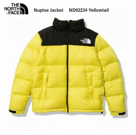 ザ ノースフェイス THE NORTH FACE Nuptse Jacket ND92234 Yellowtail ヌプシジャケット アウトドア タウンユース