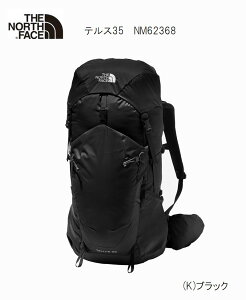�U�E�m�[�X�t�F�C�X THE NORTH FACE Tellus 35 K Black NM62368 �e���X �g���b�L���O�p�b�N 35L/37L �y�� �t�B�b�g��
