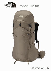 �U�E�m�[�X�t�F�C�X THE NORTH FACE Tellus 35 MR Mushroom NM62368 �e���X �g���b�L���O�p�b�N 35L/37L �y�� �t�B�b�g��