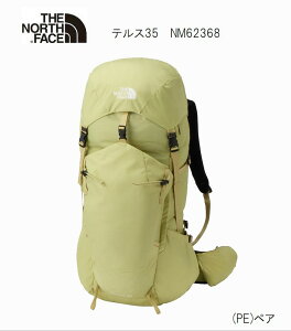 �U�E�m�[�X�t�F�C�X THE NORTH FACE Tellus 35 PE Pear NM62368 �e���X �g���b�L���O�p�b�N 35L/37L �y�� �t�B�b�g��