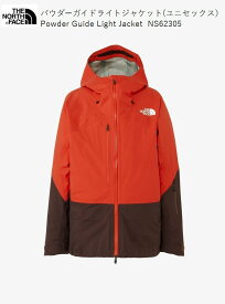 ザ ノースフェイス スキーウェア THE NORTH FACE Powder Guide Light Jacket AC AuburnGlaze x CoalBrown メンズ パウダーガイド ジャケット NS62305