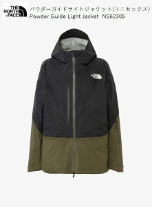 U m[XtFCX XL[EFA THE NORTH FACE Powder Guide Light Jacket KN Black x NewTaupe Y pE_[KCh WPbg NS62305