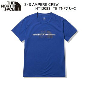 ザ・ノースフェイス THE NORTH FACE S/S AMPERE CREW ショートスリーブアンペアクルー Tシャツ TE TNFブルー2 カットソー