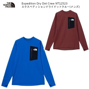�U�E�m�[�X�t�F�C�X �A�E�g�h�A THE NORTH FACE Expedition Dry Dot Crew NT12523 �G�N�X�y�f�B�V�����h���C�h�b�g�N���[ �e�N�j�J�� �x�[�X���C���[ ���j�Z�b�N�X