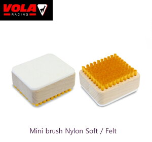 �X�L�[ ���b�N�X�֘A �{�� VOLA Mini brush Nylon Soft Felt ���b�N�V���O �i�C�����u���V